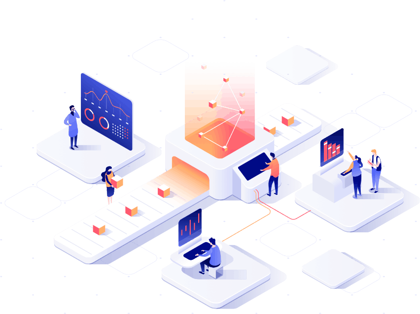 Business solution illustration